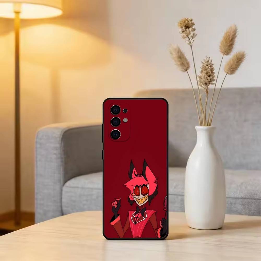 Чехол для телефона H-Hazbin A-Alastor для Samsung S25, S24, S21, S22, S23, S30, Ultra, S20, Plus, Fe, Мягкий силиконовый черный чехол