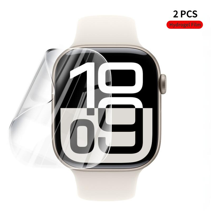 Гидрогелевая пленка для Apple Watch 11 10 46мм 42мм 9 8 7 45мм 41мм Ultra 3 2 49мм Защитная пленка для экрана iWatch Серии 6 5 4 SE 3 44мм 40мм