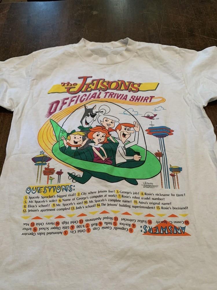 Винтажная футболка The Jetsons 1990 года Для мужчин и женщин Размер S-4XL VN1229 Унисекс футболка