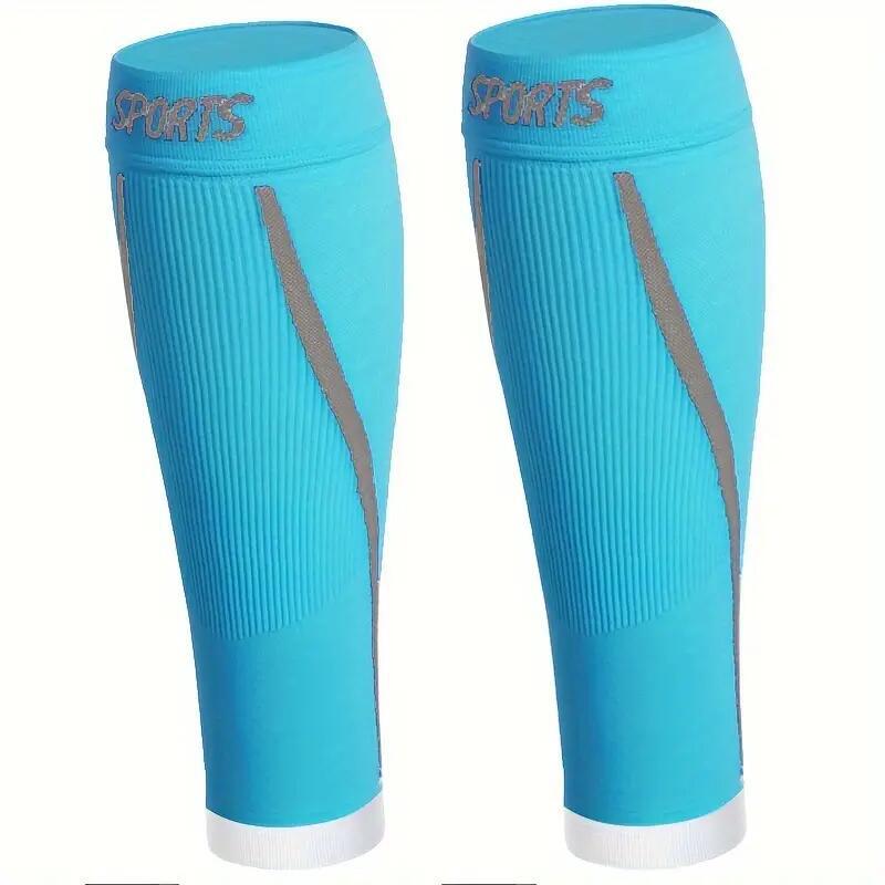 Compression Calf Sleeves for Football Basketball Fitness Sweat Absorbent Breathable Elastic Pressure Leg Support