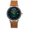 Classic Leather Strap Dark Green Dial Automatic 21624 Men's Watch