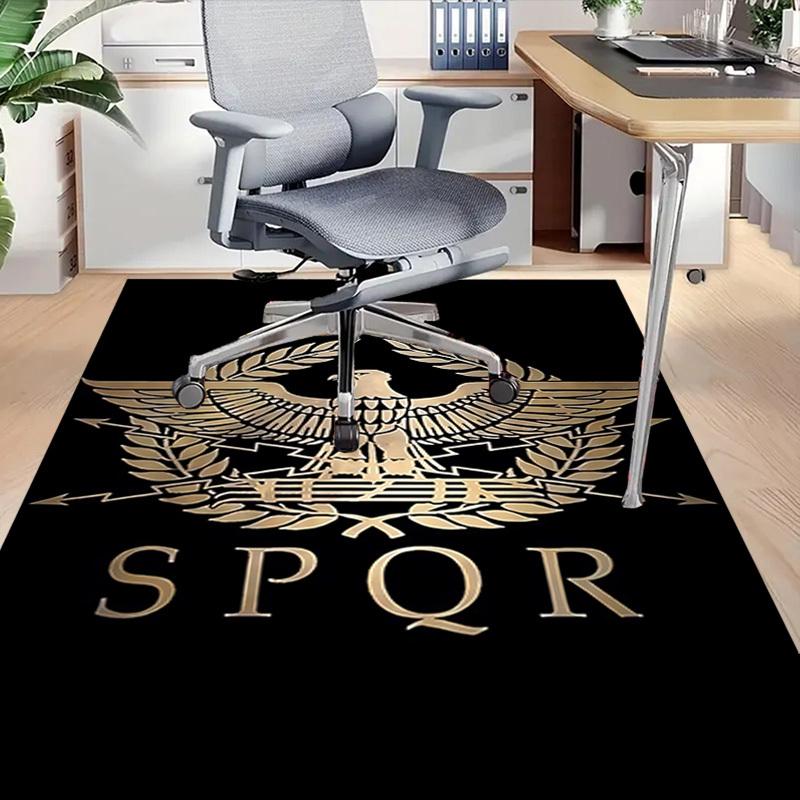 1 шт. Ковер с орлом SPQR, Коврик для офиса, Коврик для улицы, Декор для дома, Ковер-зона, Фестиваль