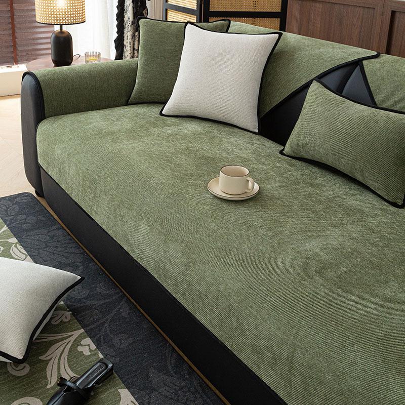 Новый Легкий Роскошный Маленький Аромат Высокое Чувство Шенилл Подушка для Дивана Четыре Сезона Универсальная Нескользящая Подушка для Сиденья Чехол Чехол Ткань