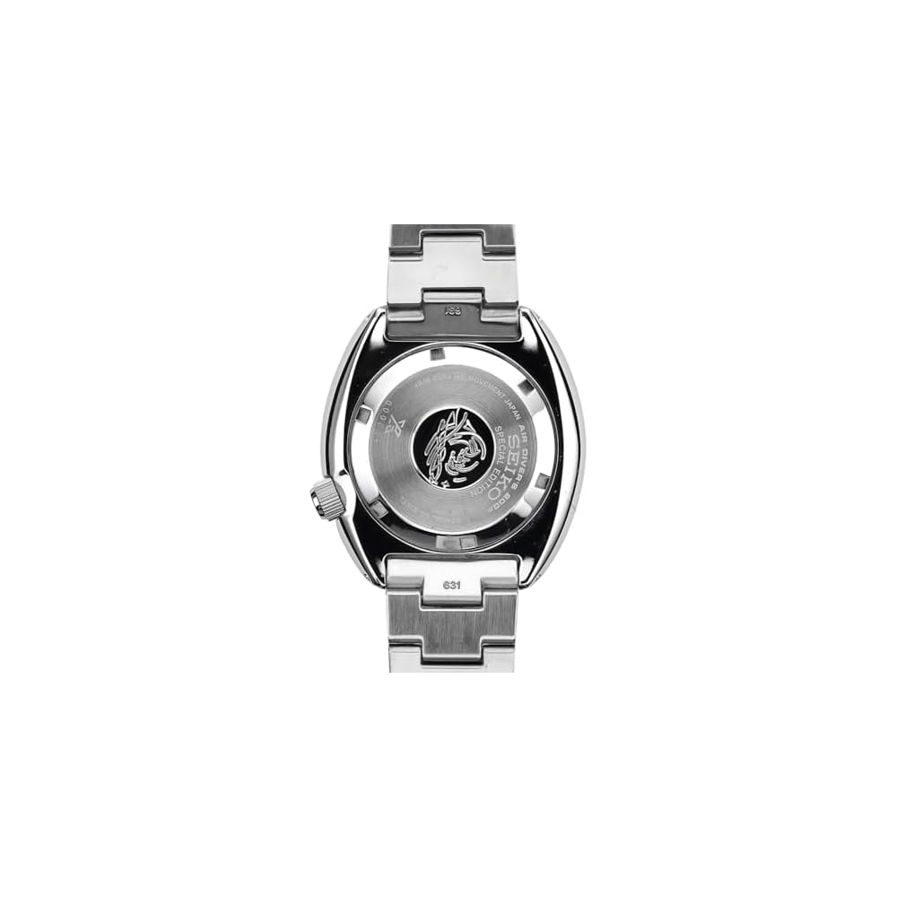 Seiko Prospex SRPE99 Automatic Dive Watch Men's 200m Water Resistant Blue LumiBrite Hands Timing Bezel