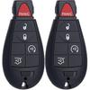 Замена пульта дистанционного управления FOBIK подходит для Jeep Grand Cherokee 2008 2009 2010 2011 2012 2013 Commander 2008-2010 IYZ-C01C Бесключевой доступ Дистанционный запуск