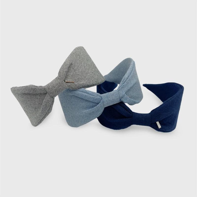 Джинсовая широкая повязка на голову Jean Paul Clarisse JP-22-101HB