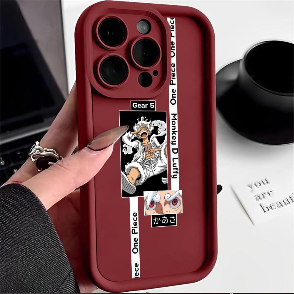 Ae91 Защитные чехлы для телефона One Piece для Xiaomi Poco X5 M6 Redmi Note 13 12 11 Pro 13C 12C A3 9 10 12S Задняя крышка из ТПУ 'Ангельские глазки'