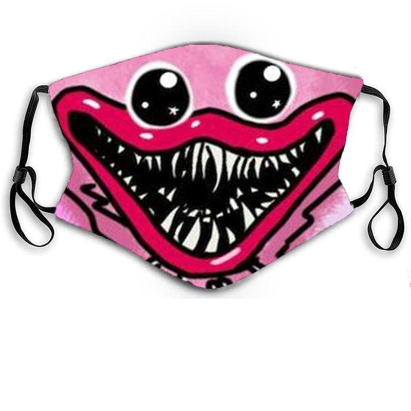 Adjustable Poppy Playtime Huggy Wuggys Halloween Face Mask For Adults Comfortable Fashionable
