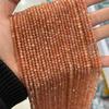 3x4 мм Натуральный камень Граненые бусины-абакус 15 дюймов Нить Свободные бусины для DIY Браслета Ожерелья Изготовления украшений