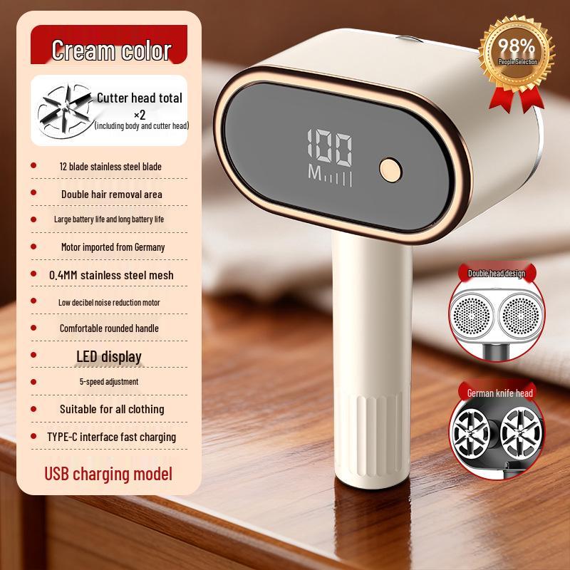 Умный цифровой пуходер 25 лет с шестью большими лезвиями