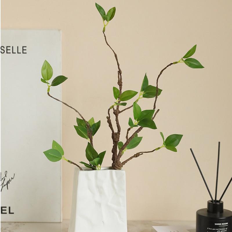 Имитация апельсинового жасмина, сухая ветка и нежный росток, цветочная композиция, украшение домашнего стола, цветочная композиция, искусственные цветы, мертвые ветки