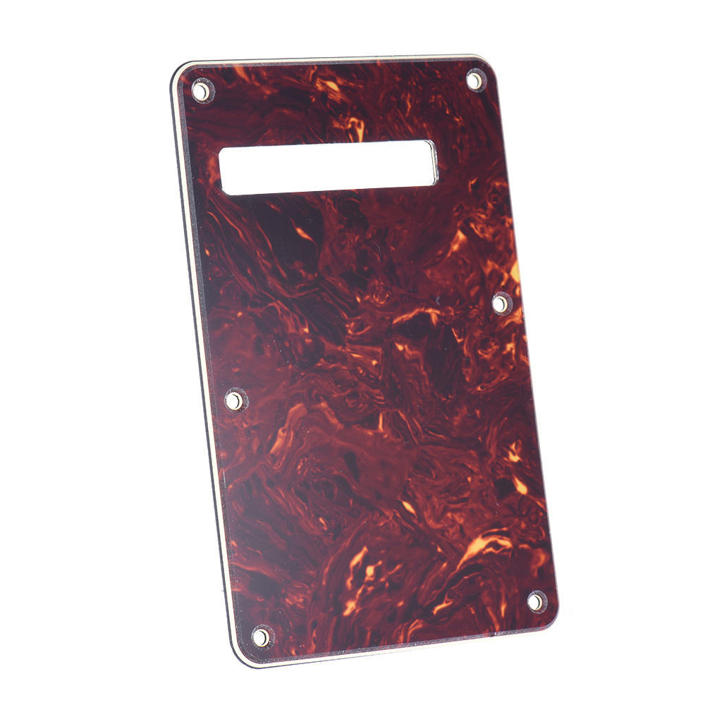 Tortoise Red Guitar Guard Pick Back Plate With 20pcs Screws For Stratocaster Strat Style Electric