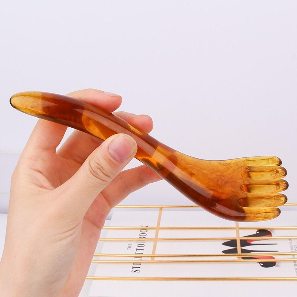 Slimming Beauty Resin Massage Tool Gua Sha Board Facial Scraping Scraper Massage Comb Face Massager