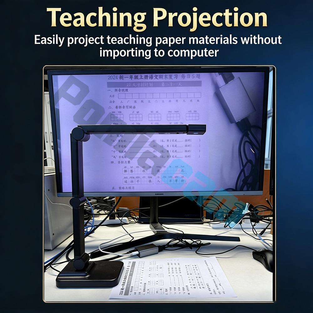 USB Camera To HDMI Converter Pocket3 To HDMI Connect The Guide Desk UVC To HDMI Teaching Screen Casting Plug and Play