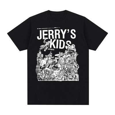 Винтажная футболка Jerry's Kids хардкор-панк группа Хлопковая мужская футболка Новая футболка Женские топы