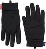Дышащие Термоэластичные Флисовые Перчатки для Сенсорного Экрана, Уличные, Размер M, Совместимые, Влагоотводящие, Теплогенерирующие, Перчатки, Черные, (B2JYA506)