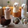Interactive Robotic Alpaca Lifelike Walking Sounding Stuffed Animal Realistic Alpaca Plush Doll
