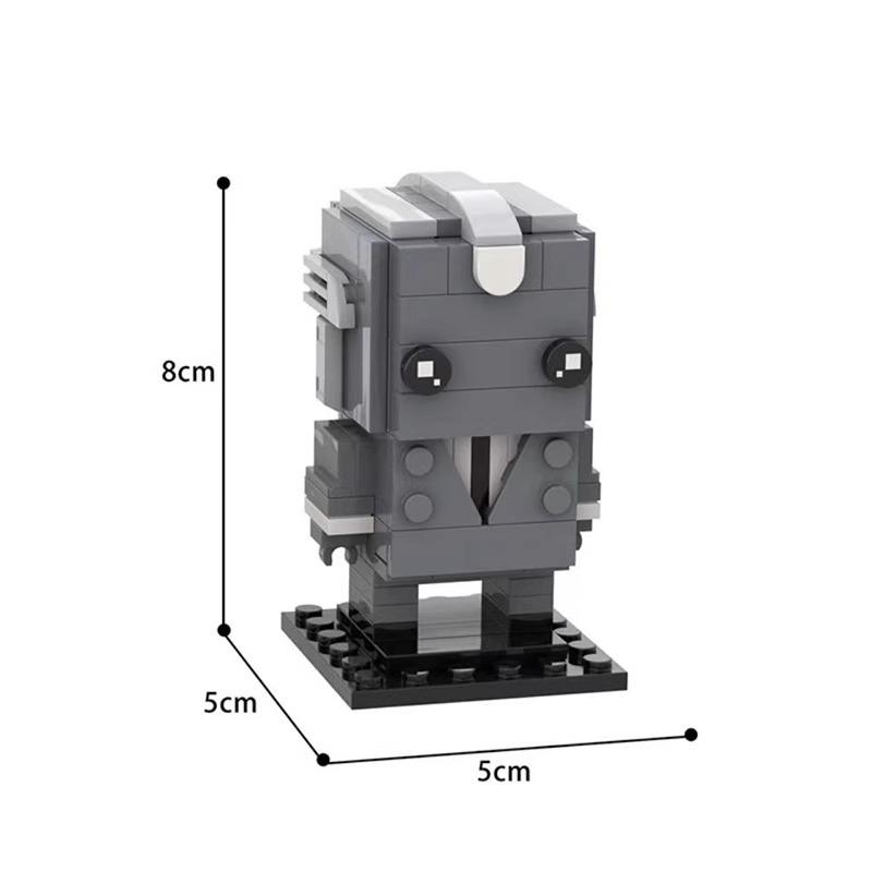Строительные блоки персонажей супергероев фильмов Brickheadz Building Blocks Детская сборная игрушка Игрушка для детей Подарок