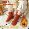 Comfortable Thicken Thermal Wool Kids Cotton Socks Velvet Boots Baby Foot Warmers Snow Floor Socks