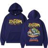Madlib Doom Print Hoodies Pullover Singer Madvillain Mf Doom Amazing Hoodie Men Women Hip Hop Sweatshirt Pullover Tracksuit Female Male Clothing