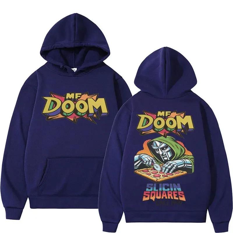 Madlib Doom Print Hoodies Pullover Singer Madvillain Mf Doom Amazing Hoodie Men Women Hip Hop Sweatshirt Pullover Tracksuit Female Male Clothing