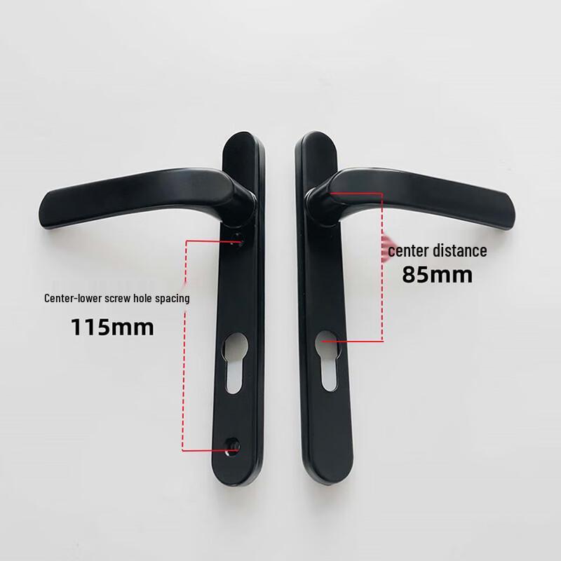 Broken Bridge Aluminum Door Handle