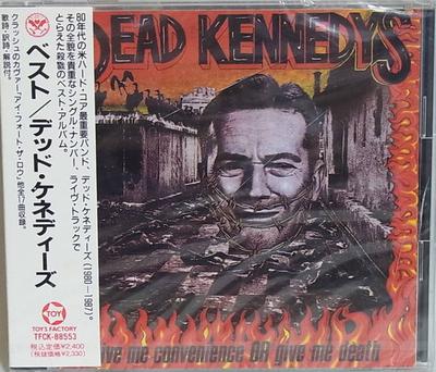 CD DEAD KENNEDYS - Дайте мне удобство или дайте мне смерть TFCK88553 Toy's Factory 1992 Япония Рок Б/У