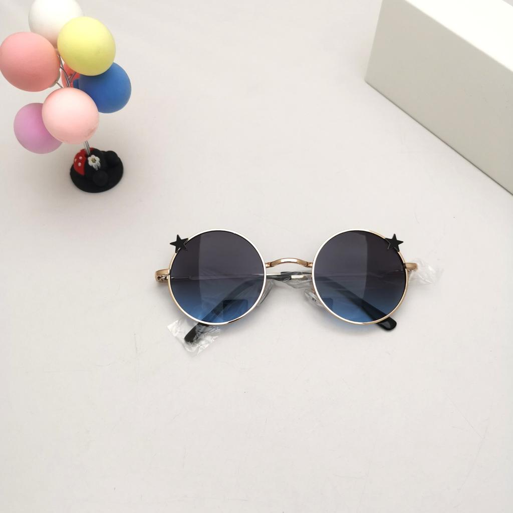 Children'S Sunglasses Children'S Baby Metal Sunglasses Cartoon Sunshade Sunscreen Glasses Trendy Sunglasses