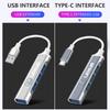 USB 3.0 Хаб 4 в 1 Адаптер Type C для Lexus F SPORT LBX NX RX 350h 450h ES UX 300e GS GX IS LS LX CT LC Аксессуары для интерьера