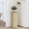 VidaXL Plant Stand Sonoma Oak 33x33x80 Cm Engineered Wood 852971
