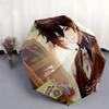 Character Design, Fantasy Art Automatic Opening and Closing, 8 rib Structure Portable Umbrella, Suitable for Men and Women in All Seasons  P
