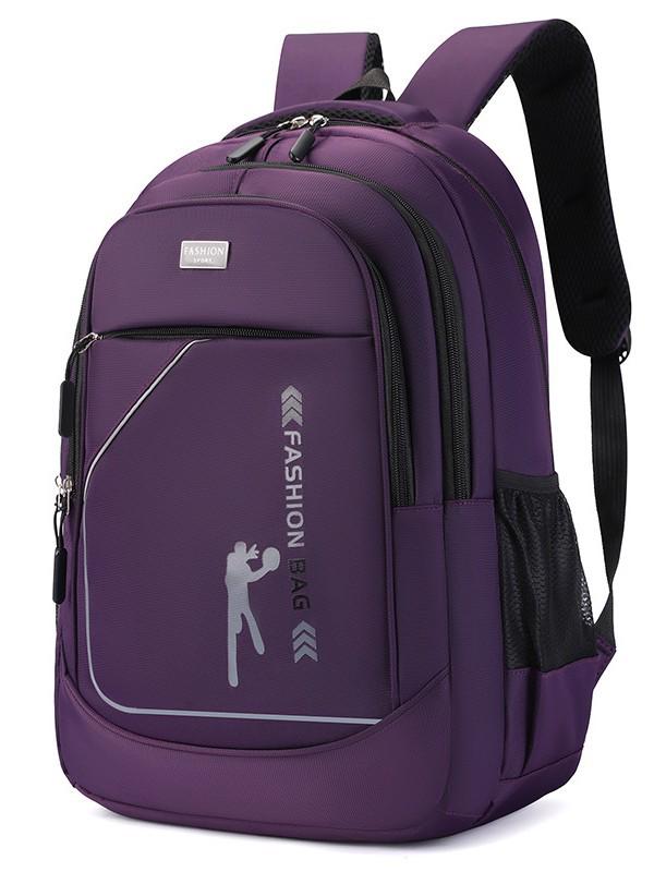 Large Capacity School & Travel Backpack with Business and Sports Design