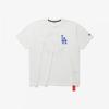 New Era МЛБ ЛА Доджерс Сетчатая футболка Off White 15147533
