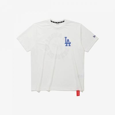 New Era МЛБ ЛА Доджерс Сетчатая футболка Off White 15147533