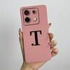 Чехол для Xiaomi Redmi Note 13 Pro 5G Чехол-крышка для Redmi Note 13 Pro 5G Милые парные буквы Квадратный чехол для телефона Мягкая противоударная задняя крышка