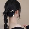 Chinese Style Hanfu Hairpin Hair Sticks for Buns Snake Tassel Hair Stick  For Girl