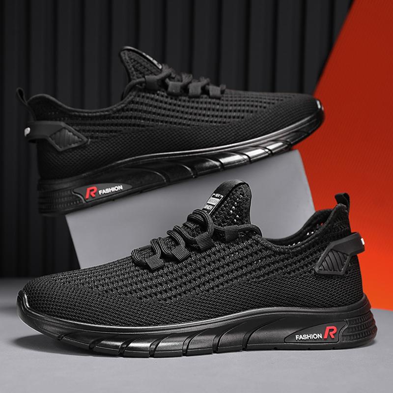 Мужская обувь, мужская повседневная спортивная обувь, мужская обувь с сеткой, дышащая и универсальная модная обувь, легкие кроссовки