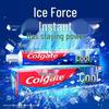 Colgate Vitality Mint Mouthwash & Ice Fresh Mint Toothpaste Bundle