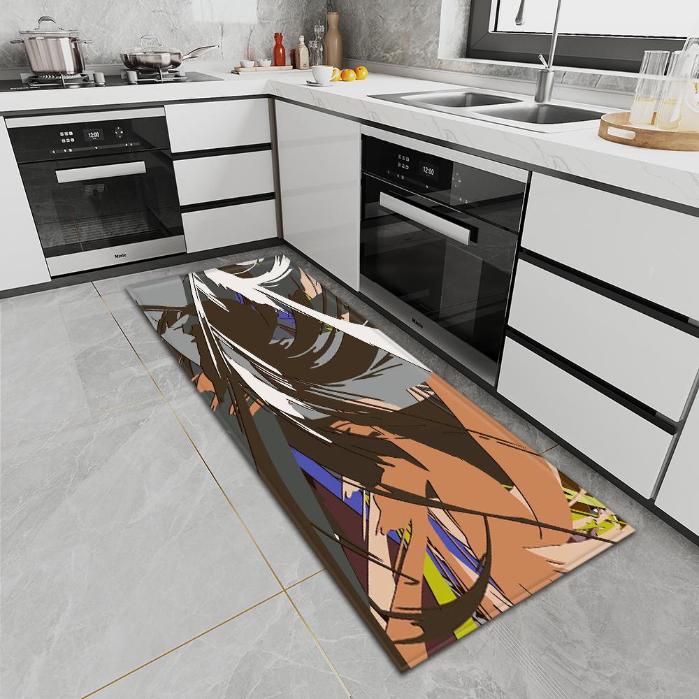 Кухонный коврик Коврик для входной двери Спальня Коридор Ванная комната Дверной коврик Гостиная Ковер