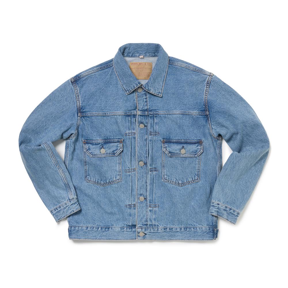 Demil Lot.062 Pioneer Jacket Light Indigo Selvedge