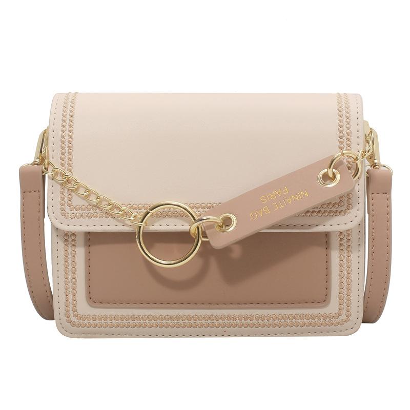 Маленькая сумка высокого класса, женская новая модная универсальная на плечо, сумка-мессенджер, модная нишевая маленькая квадратная сумка