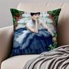Popular fashion Chinese singer LLi Yuchun Cushion Cover Pillowcase Antidustmite Invisible Zipper Short Plush Sofa Cushion
