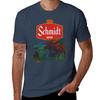 Retro Defunct Beer Nature Scene Schmidt TShirt Plus Size Lightweight Top