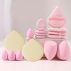 16 Packs Pink Makeup Set Sponge and Makeup Puff Set Cotton Candy Makeup Mixer for Cream and Powder Concealer Powder Makeup Set F