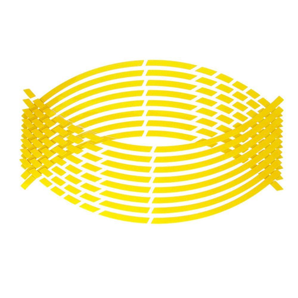 ПВХ 18" наклейки на колеса мотоцикла водонепроницаемая светоотражающая лента для обода мотоцикла аксессуары для мотоцикла