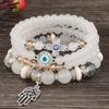 Новинка 2023 года, комплект браслетов из бисера в богемном стиле для женщин, модные браслеты с эластичной цепочкой и кисточками, женские модные ювелирные изделия для вечеринок, подарки премиум-класса