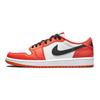 Женские кроссовки Air Jordan 1 Retro Low OG Starfish Оранжевый Белый Черный CZ0775-801