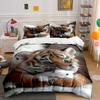 Tiger and white rabbit. Bedding sets Duvet cover sets Duvet covers Pillowcases(1 * Duvet Cover 2 * Pillowcases without duvet insert)