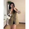 Petite Women's High-End Korean Style Loose Suit Jacket - 2025 Spring/Autumn Collection