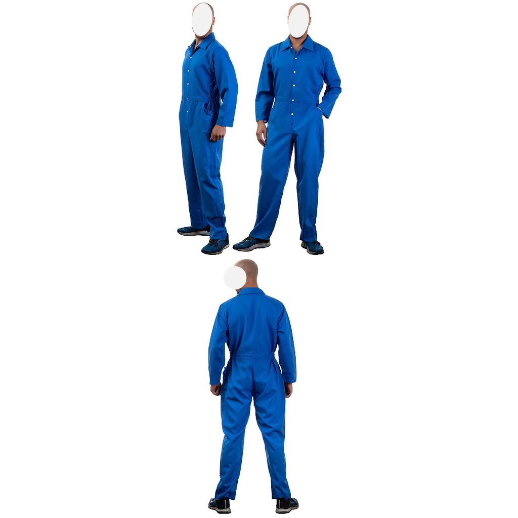 2026 New Arrival Men Women Halloween Overall Costume Prisoner Red Orange Jumpsuit Men's Cosplay Uniform Horror Movie